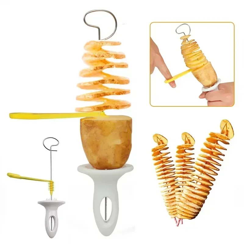 Vegetable Transplanter - Cozinha redemoinho batata espiral cortador torre