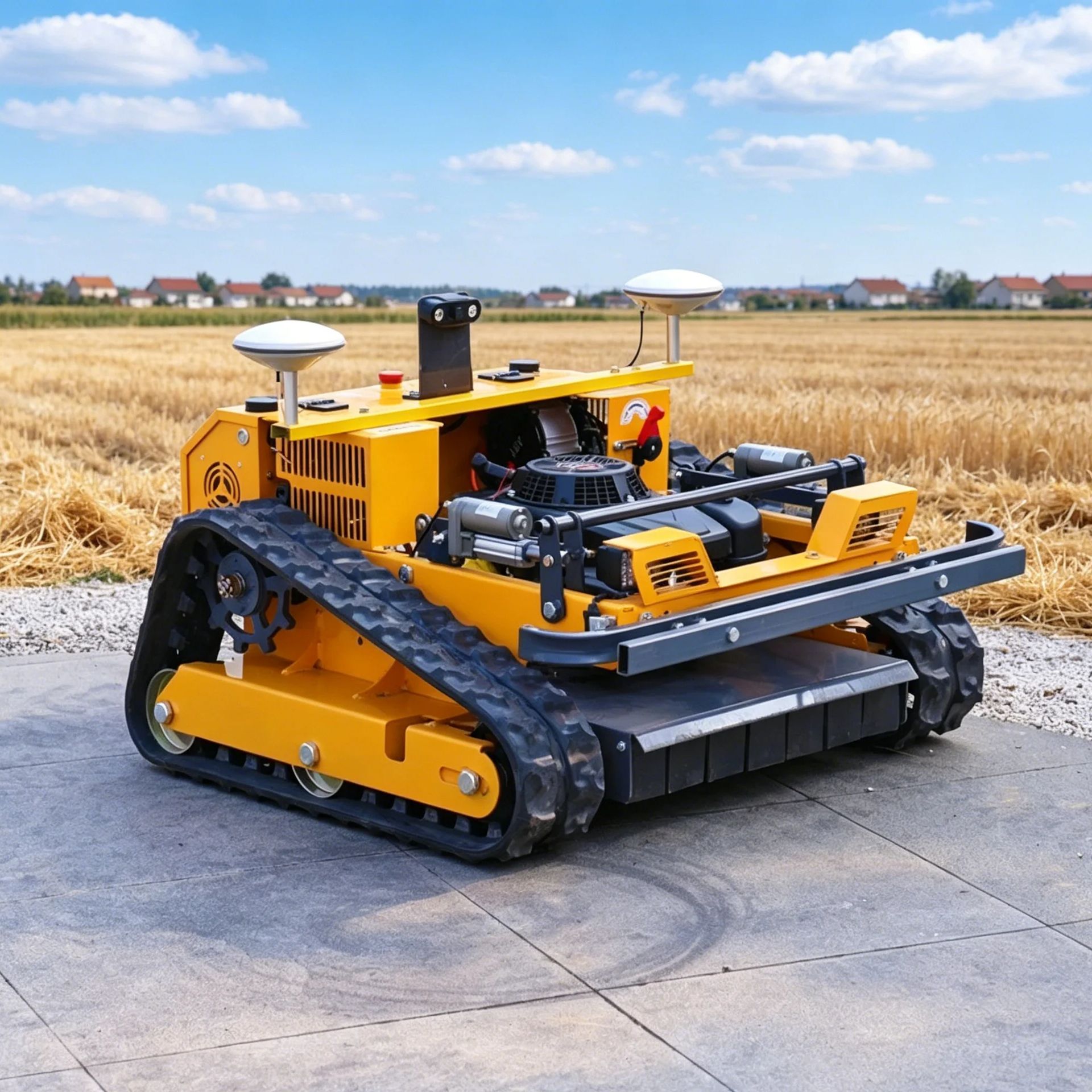 Farming Zero - Cortador de Grama Crawler Personalizado com