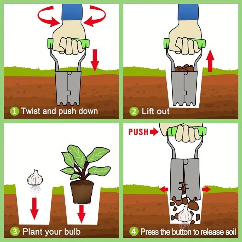 1-5 Peças Ferramenta Manual de - Vegetable Transplanter avaliação e preço