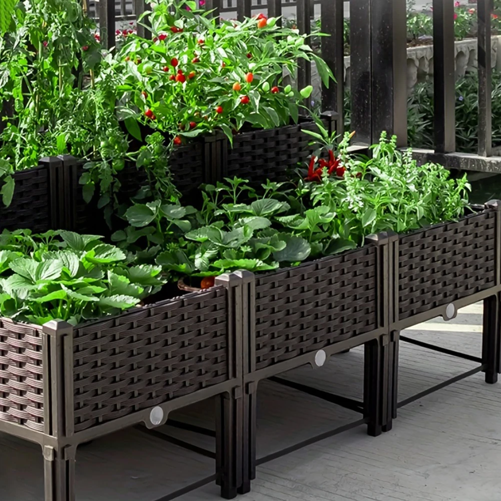 Cama de jardim de grande capac - Vegetable Transplanter avaliação e preço